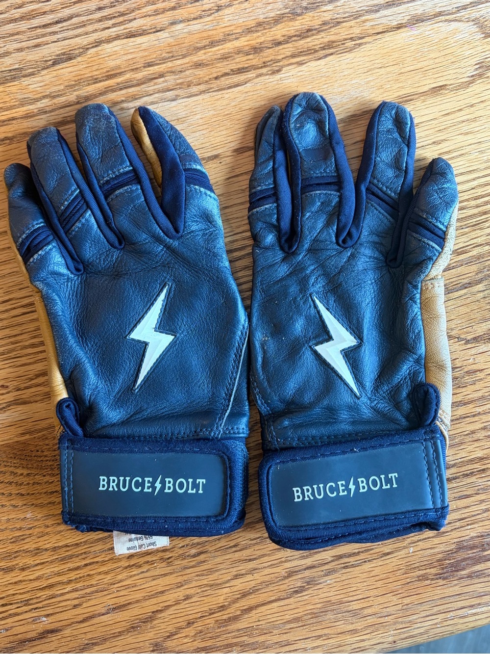 Bruce Bolt Batting Gloves - Youth XL